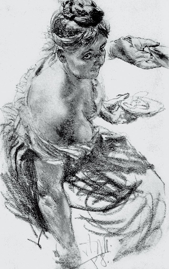  Adolpyh Von Menzel —— 速写 视点出版 (100)